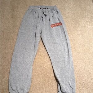 Gray Sweatpants with Virginia Logo Sz small